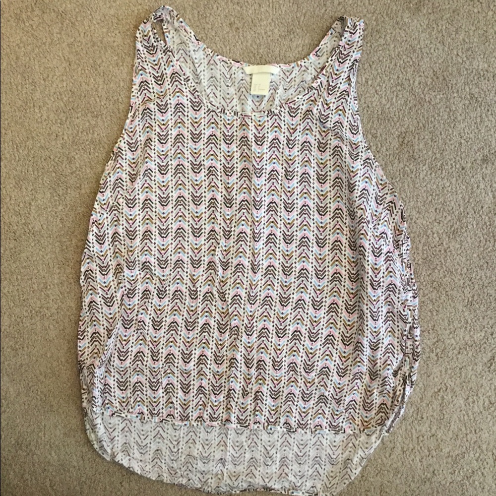 Patterned tank top
